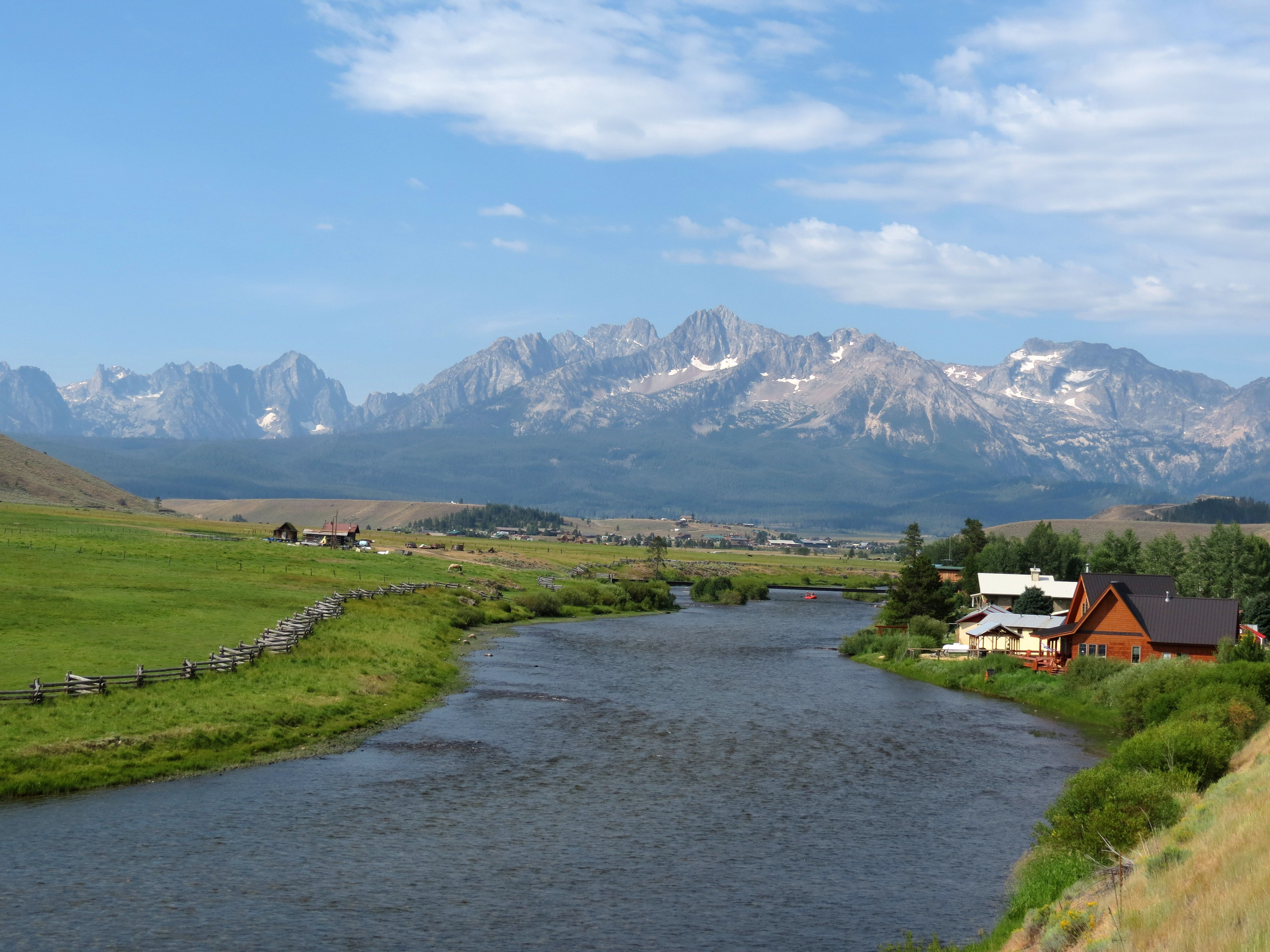 Idaho Scenic Flight to Stanley Idaho